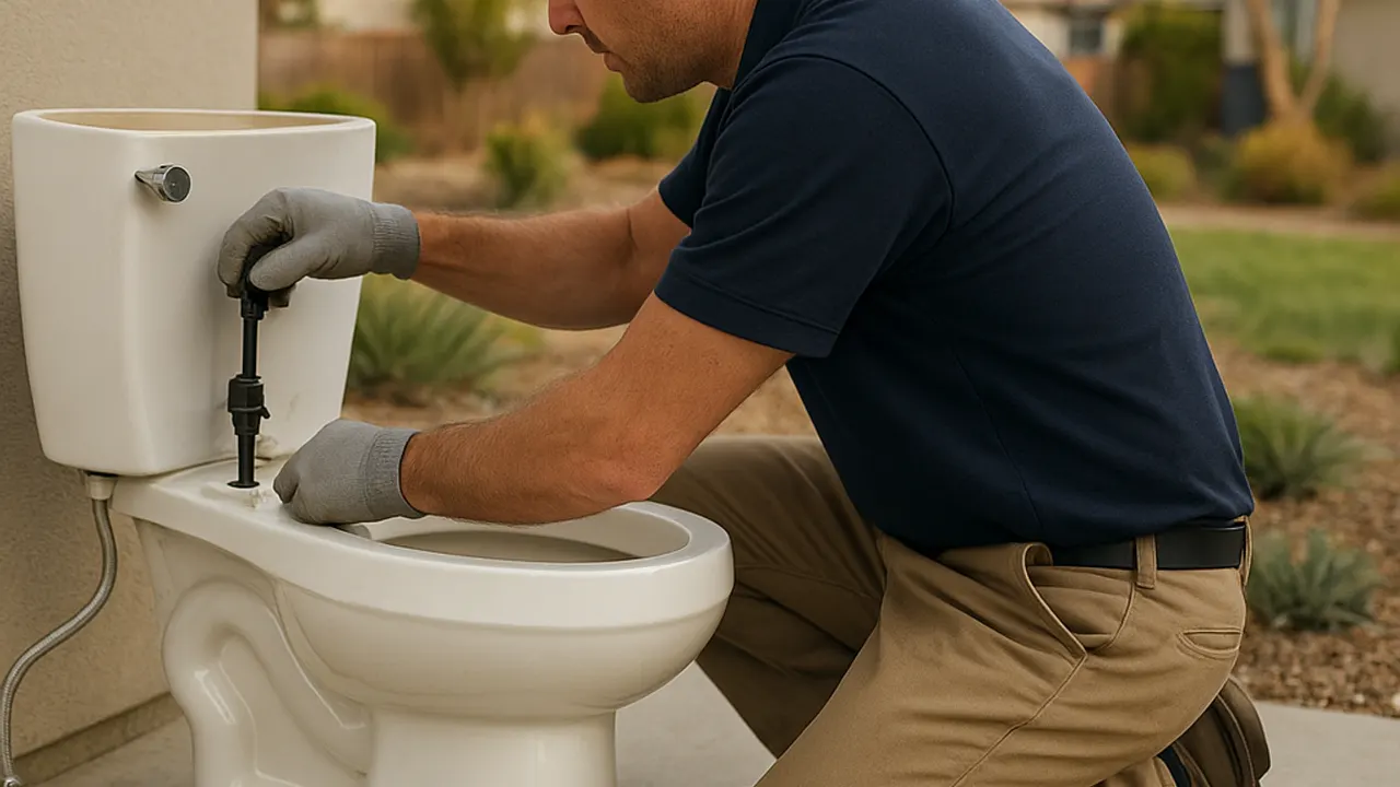 How to Detect a Running Toilet and Reduce Water Waste: toilet repair plumbing